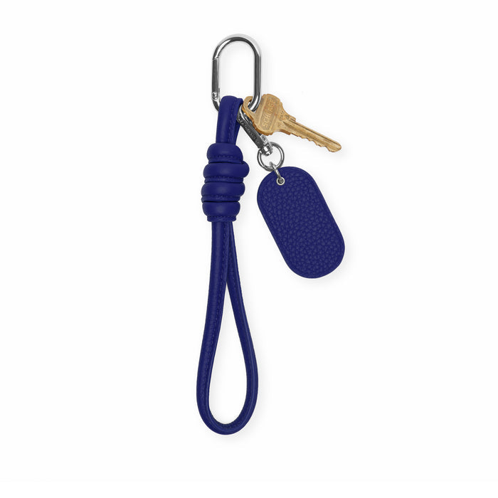 Knotted Keychain Regatta Blue