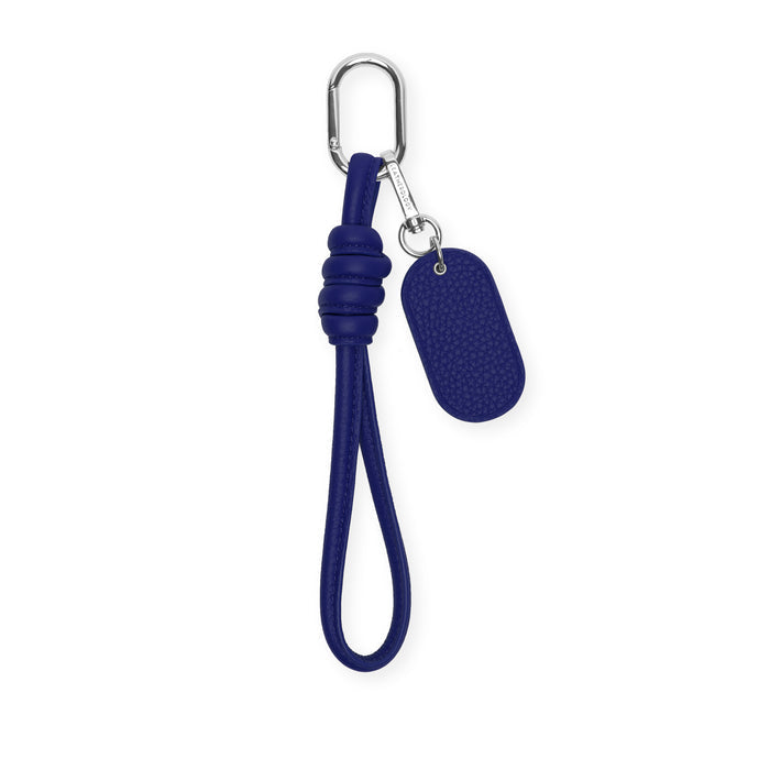 Knotted Keychain Regatta Blue