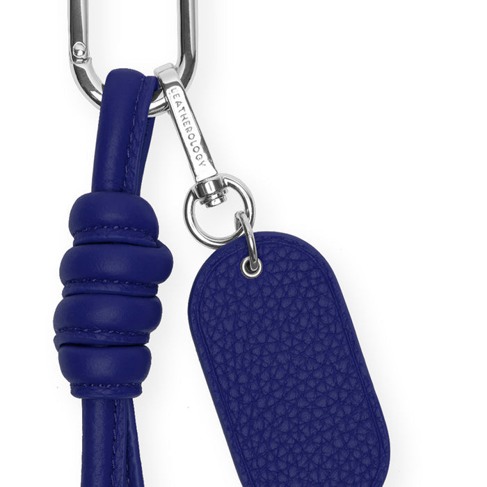 Knotted Keychain Regatta Blue