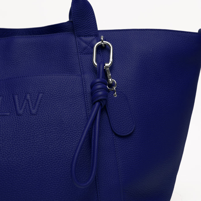 Knotted Keychain Regatta Blue