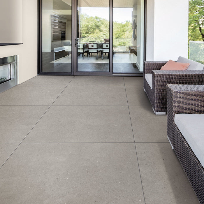 Lagom Smoke Ultra Matt 2cm Tile Terratinta