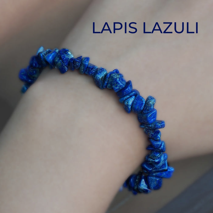Lapis Lazuli Chips Bracelet