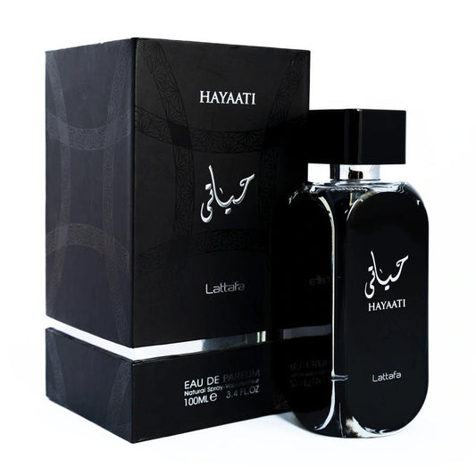 Lattafa Hayati Black Eau De Parfum for Him - 100ml