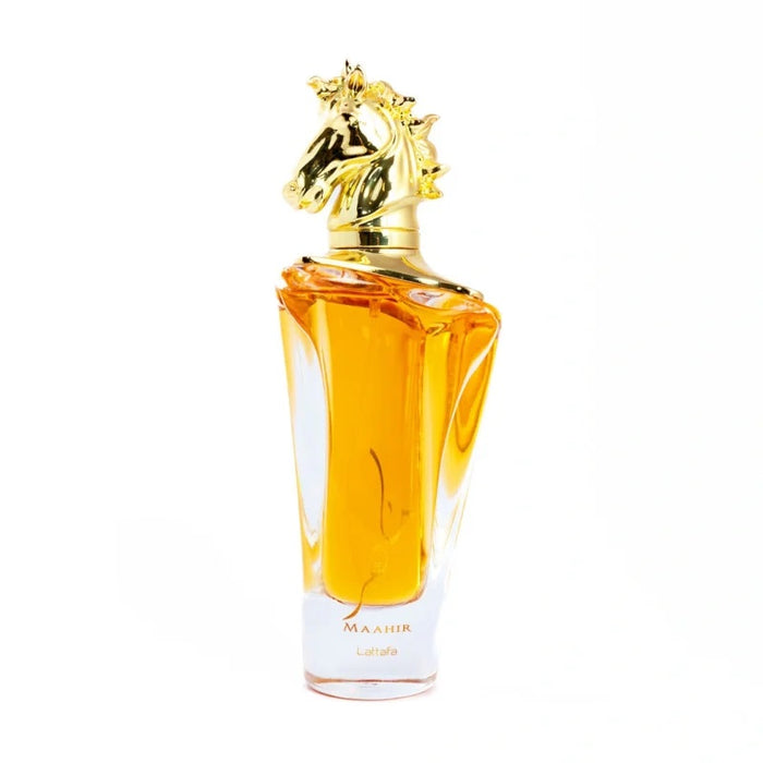 Lattafa Maahir Gold EDP 100ml | Unisex Amber Floral Perfume