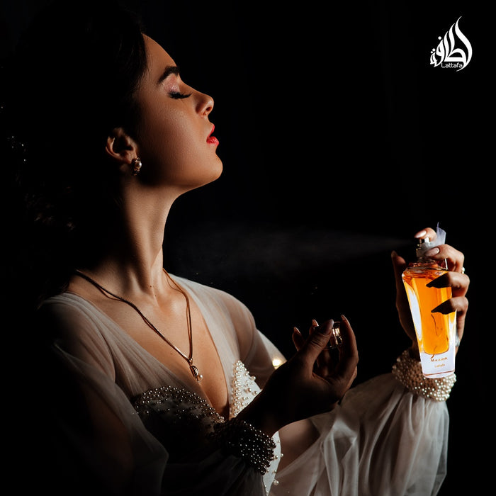 Lattafa Maahir Gold EDP 100ml | Unisex Amber Floral Perfume