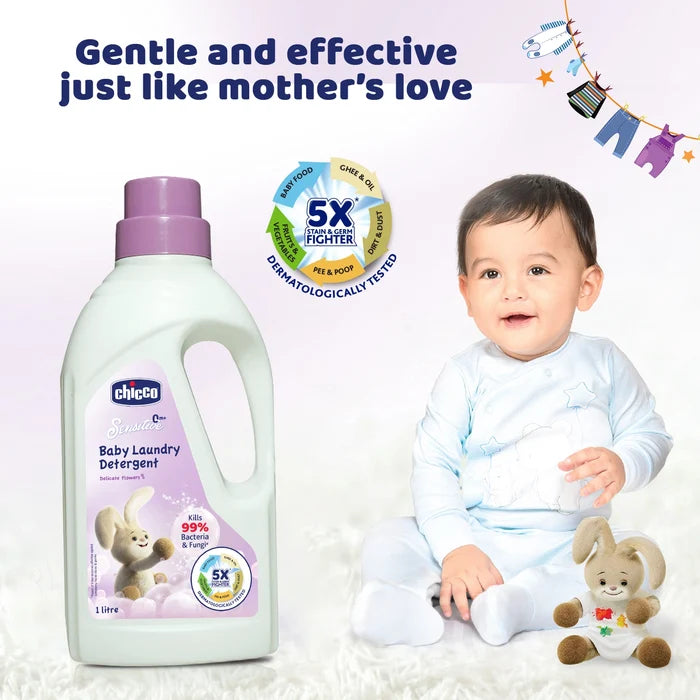 Laundry Detergent Delicate Flowers 1000ml