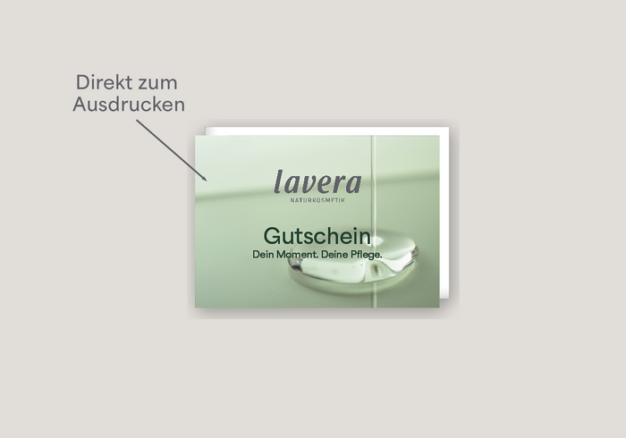 Bild von Gutschein mit Schrift daneben
