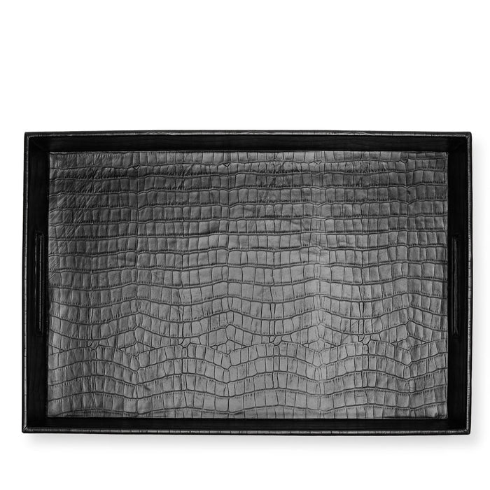 Leather-Decorative-Tray-Black-689-355-2