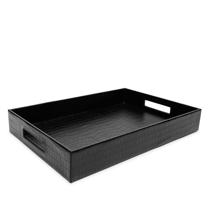 Leather-Decorative-Tray-Black-689-355-3