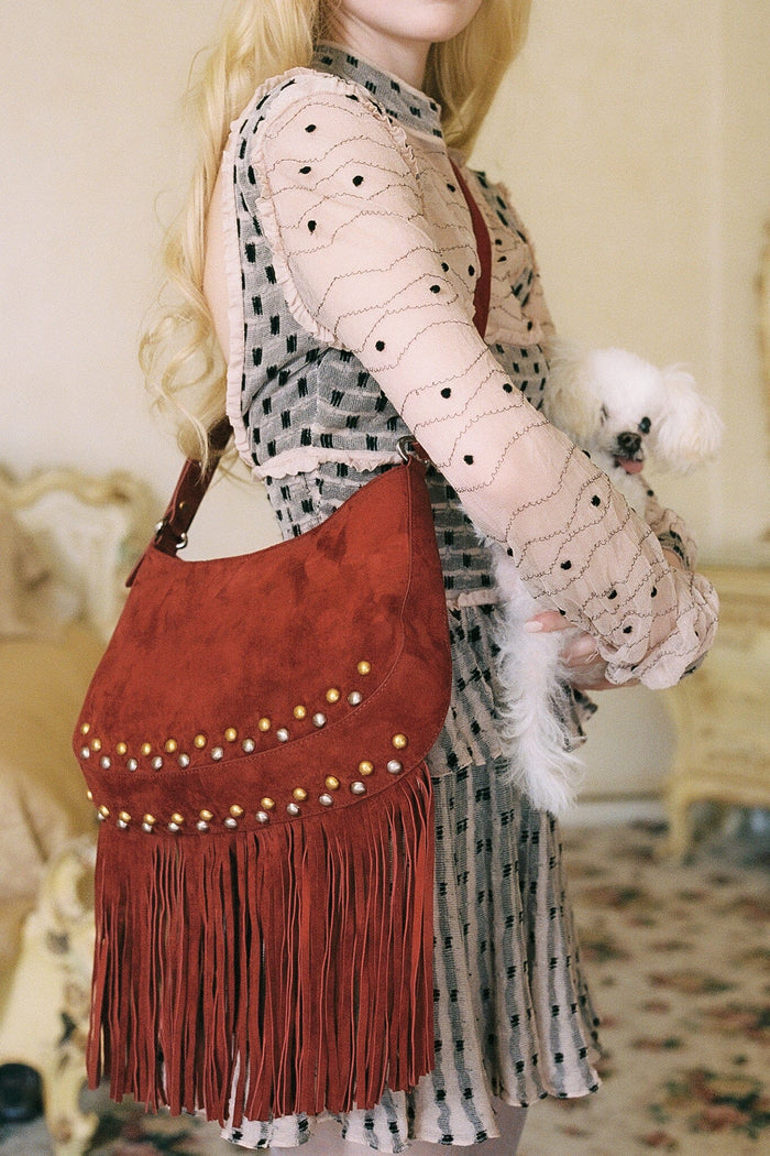 LYRICAL Bag ST Wine Suede