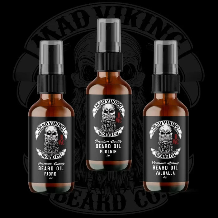 MAD VIKING BEARD OIL 3 PACK