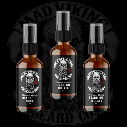 MAD VIKING BEARD OIL 3 PACK