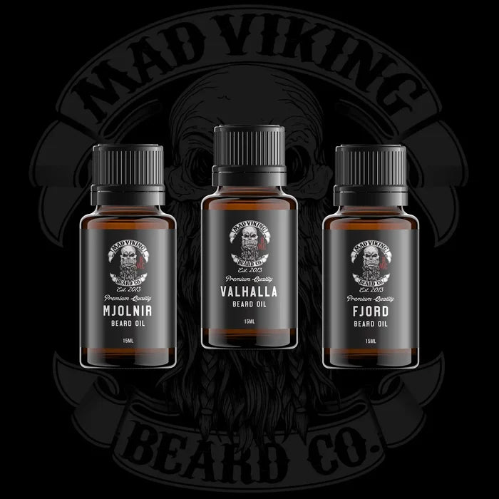 MAD VIKING BEARD OIL SAMPLE 3 PACK