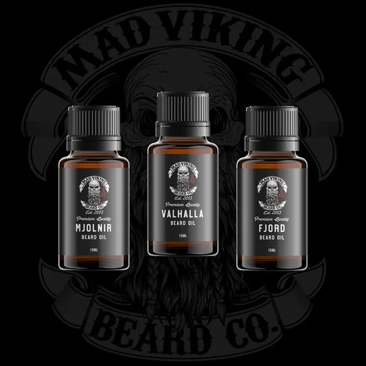 MAD VIKING BEARD OIL SAMPLE 3 PACK