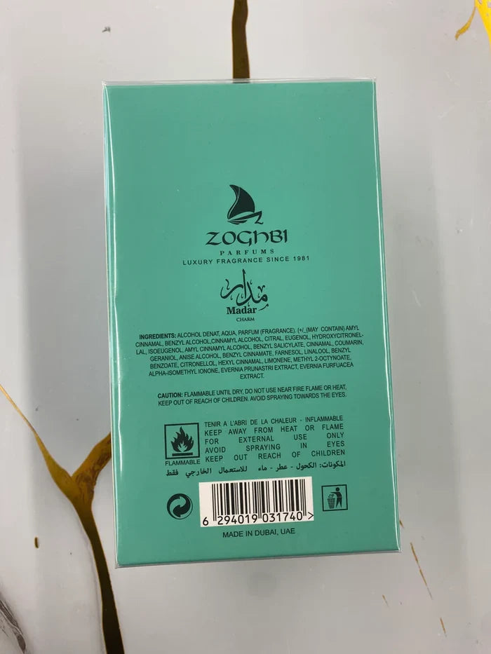 Madar Charm By Zakat Eau De Parfum 100 ML (3.4 FL OZ) Women