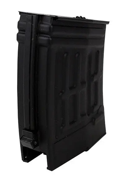 Magasin SVD 180 skud set fra siden, pistolmagasin i sort farve
