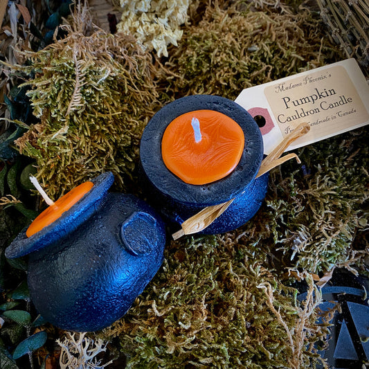 Magic Spell Witch's Cauldron Shaped Candle