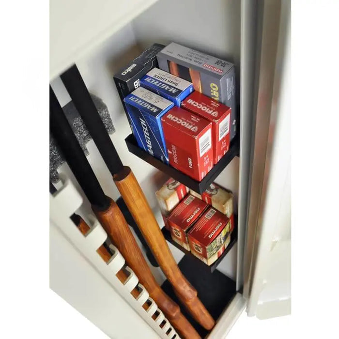 Scandinavian Safe magnetisk hylde 150 mm med våben i våbenskab
