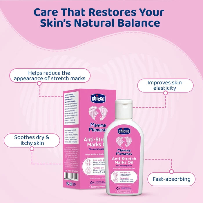 Mamma Moments Anti Stretchmark Oil 100 ml