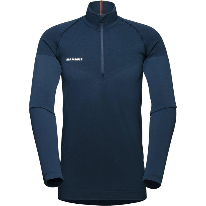 MAMMUT Men's Trift Half-Zip Long Sleeve Base Layer Shirt