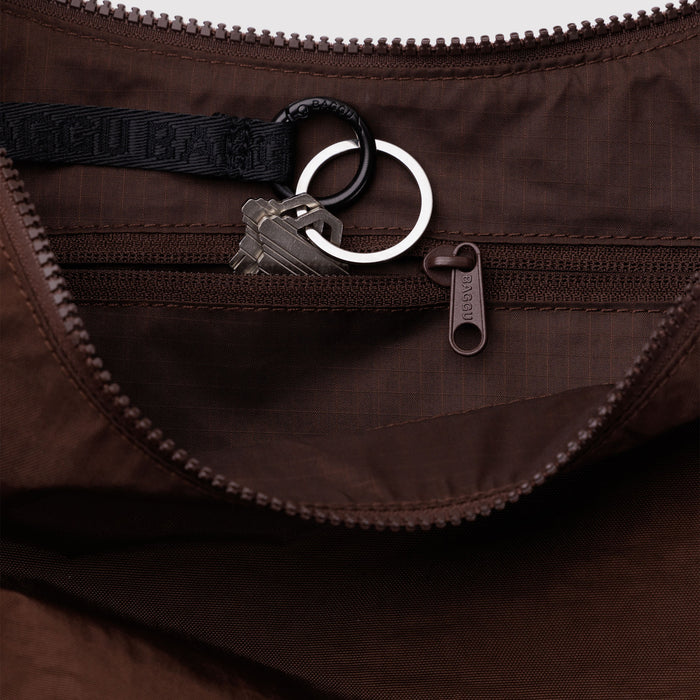 Medium Nylon Crescent Bag
