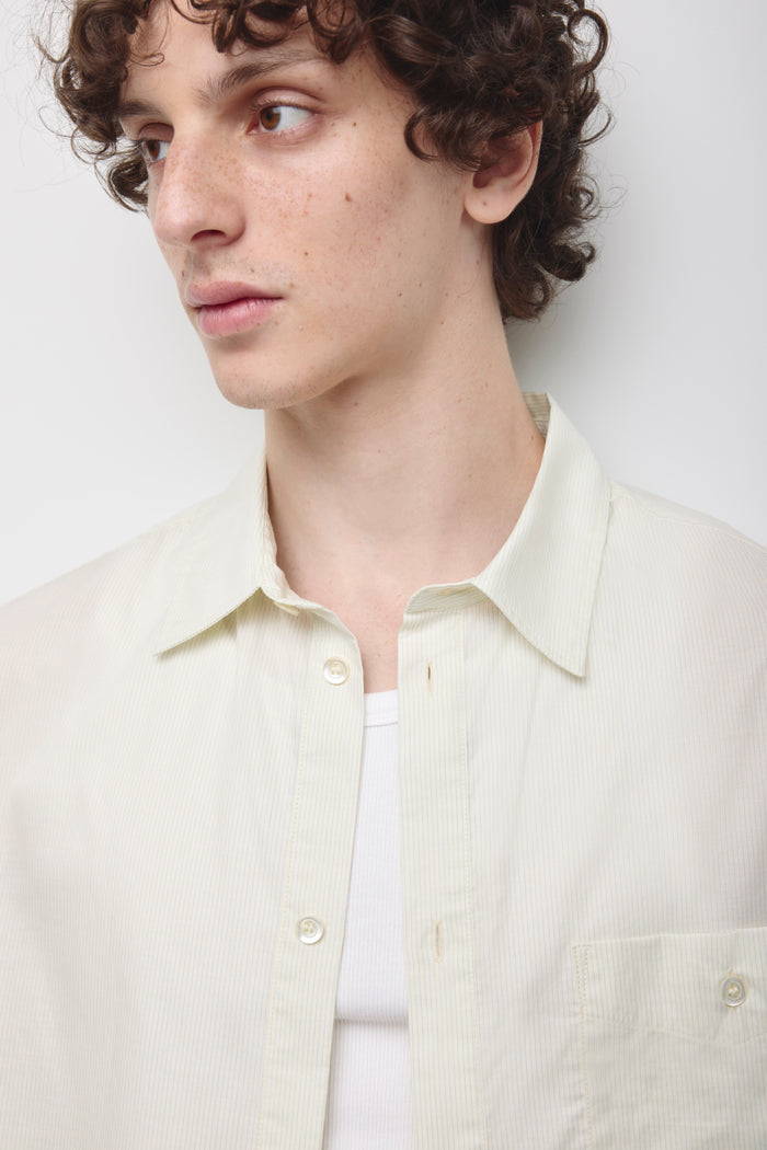 Men's Hawa Shirt in Sorbet/Blue Aura Stripe