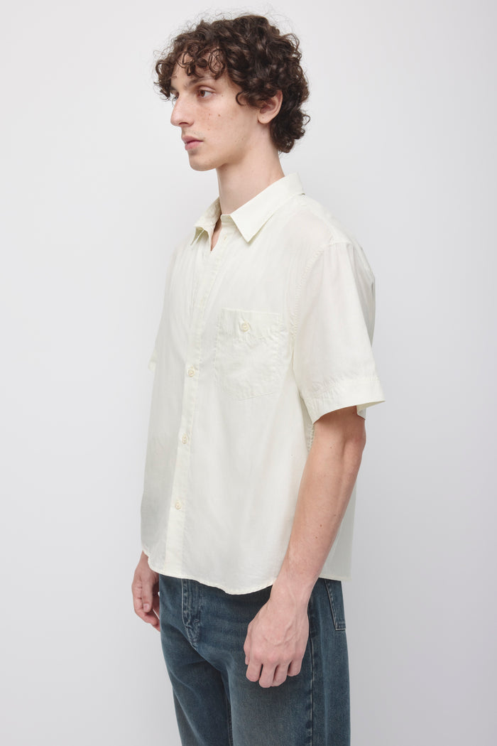 Men's Hawa Shirt in Sorbet/Blue Aura Stripe