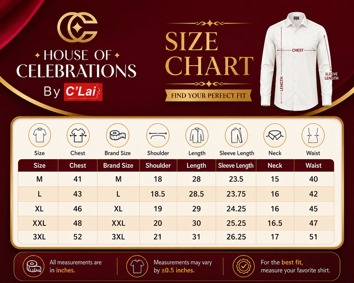 Men's Linen Blend Formal Shirt