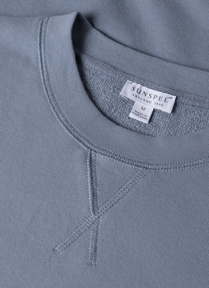 Men's Loopback Sweatshirt in Vintage Blue