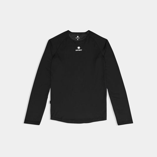 Saysky Mesh Base Layer Long Sleeve Black 901 SM20005