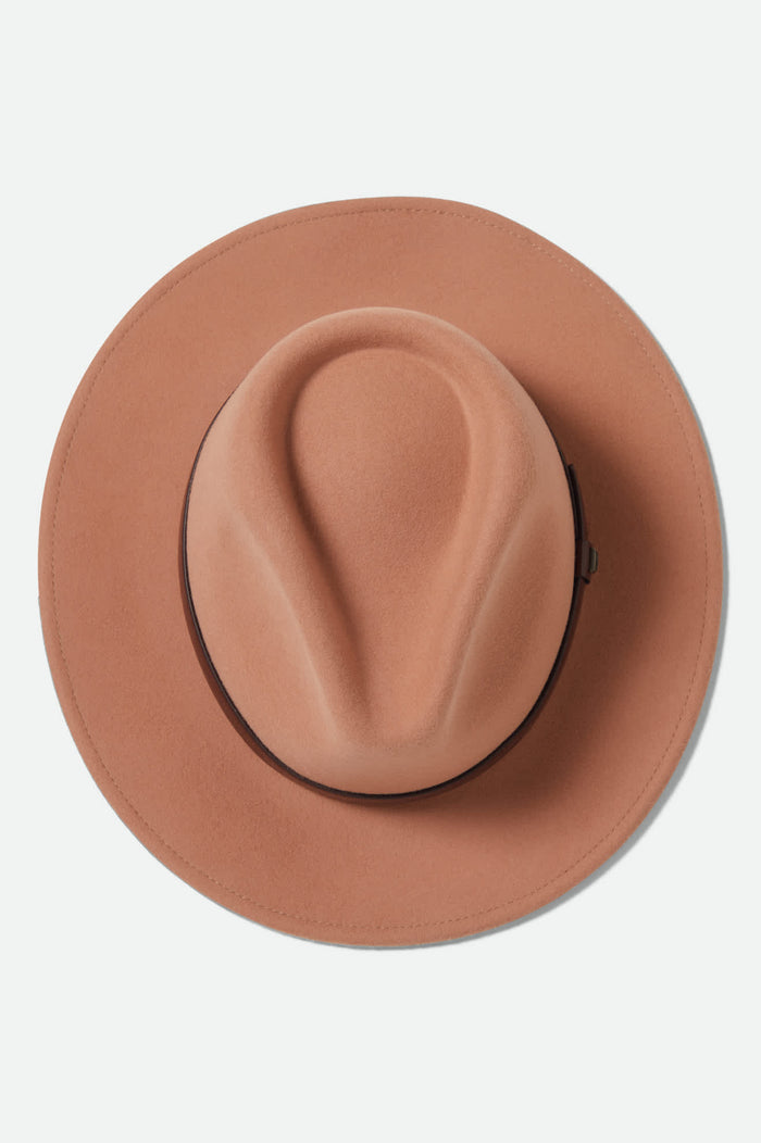 Women's Messer Fedora in the color Italian Clay - Additional Laydown image