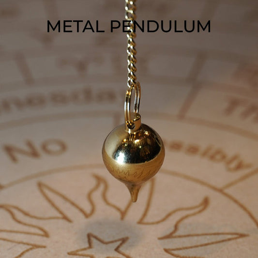 Metal Pendulums – Precision Tools for Divination, Energy Work & Spiritual Clarity