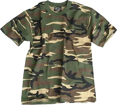 Miltec Woodland Børne T-Shirt