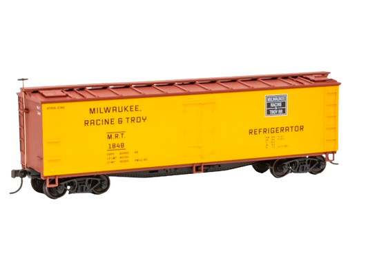 Milwaukee Racine & Troy 40-foot Wood Refrigerator Car Kit - Limited Edition