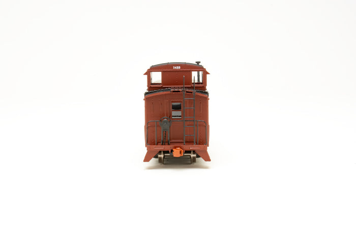 Milwaukee, Racine & Troy HO Scale Steel Cupola Caboose - Road Number 1407