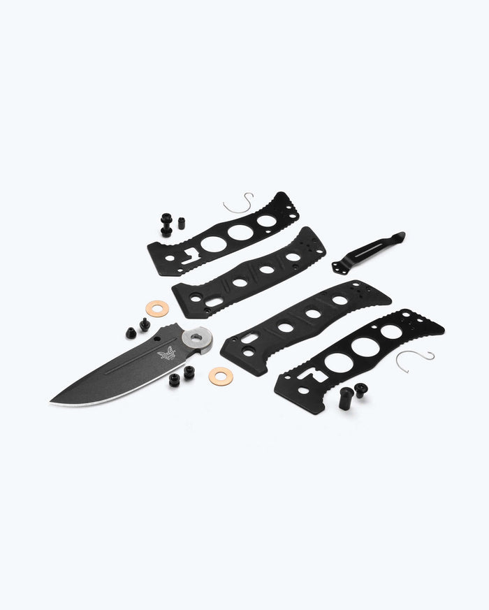 Eighth product image showing an exploded view of the knife