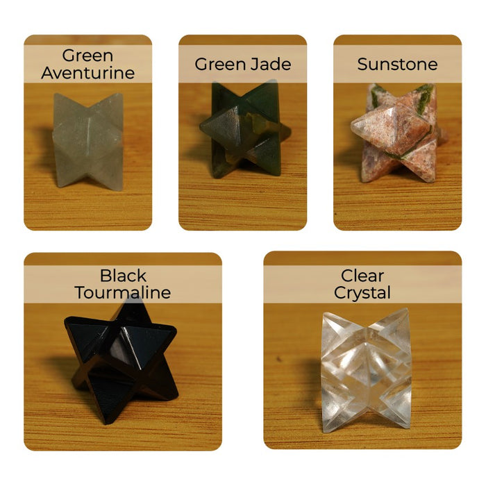 Mini Merkaba Star Crystals