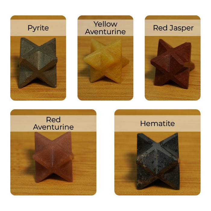 Mini Merkaba Star Crystals