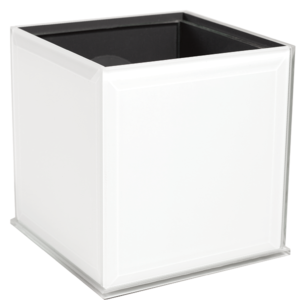 5" × 5" × 5" / White Mirror / 12-Piece per Pack