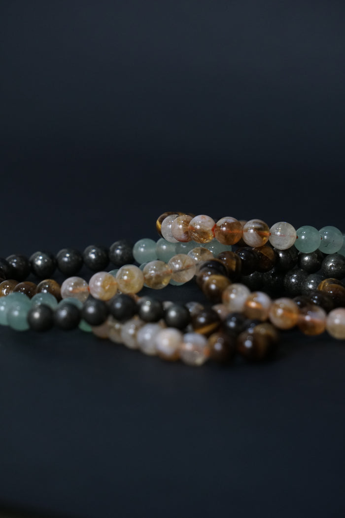 Money Magnet Round Beads Bracelets