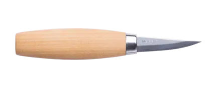 Morakniv 120 snittekniv med trægreb og plastikskede