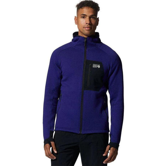 MOUNTAIN HARDWEAR Men's Polartec Power Grid Full Zip Hoody
