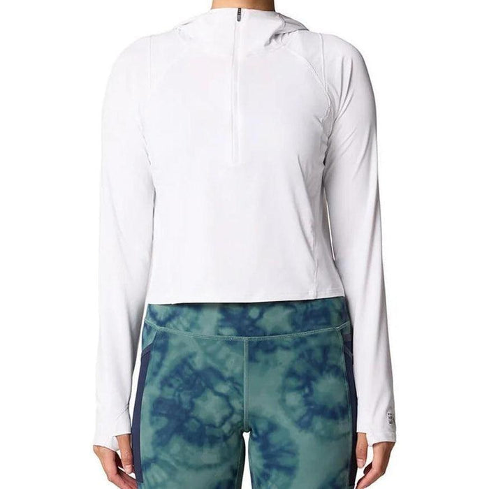 MOUNTAIN HARDWEAR Women's Crater Lake Crop Half Zip Hoody