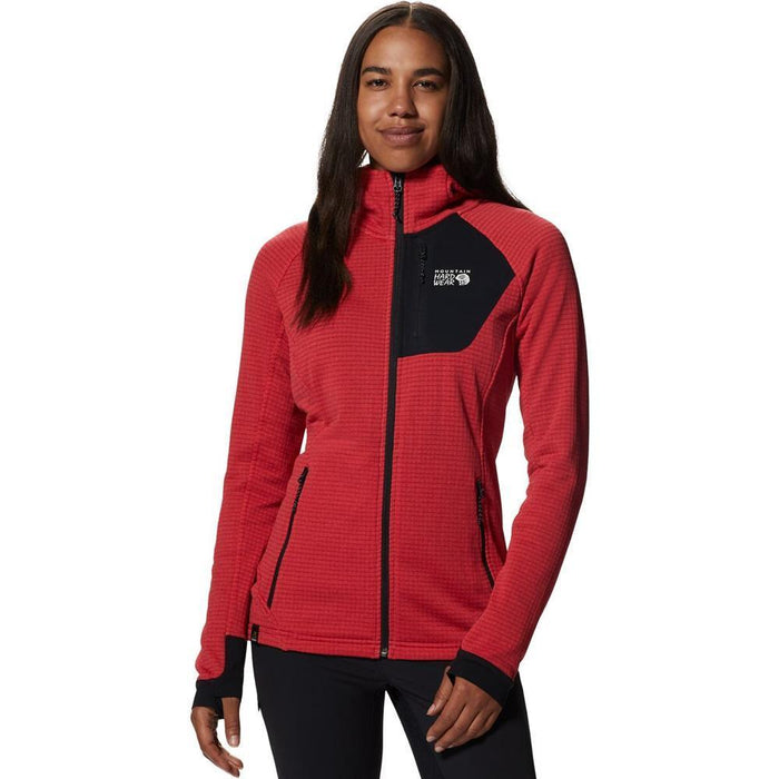 MOUNTAIN HARDWEAR Women's Polartec Power Grid Full Zip Hoody