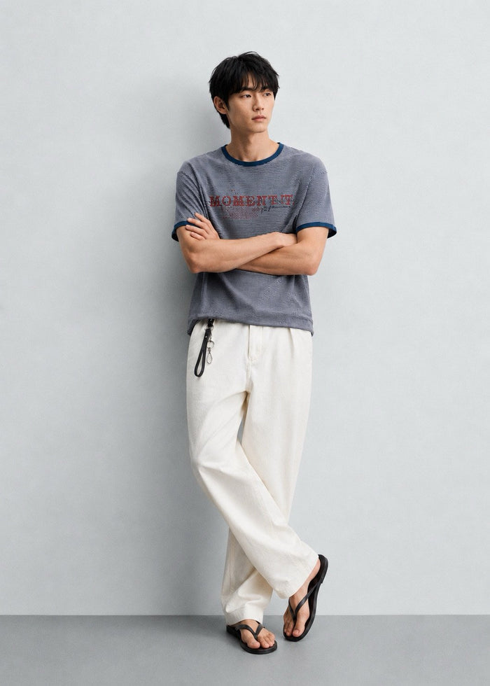 Muse Stripe Ringer Tee