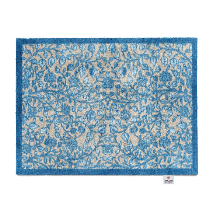 Nature 33 Blue Floral Doormat 1