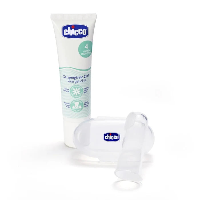 New Beginning Oral Care Set (Gum Gel with Finger Brush)