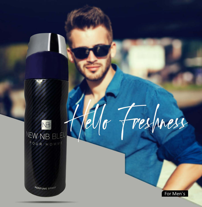 New NB Bleu Homme Dedorant For Men , 200ml