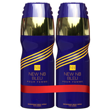 New NB Bleu Pour Femme Deo for Women 200ml + 200ml(Pack of Two)