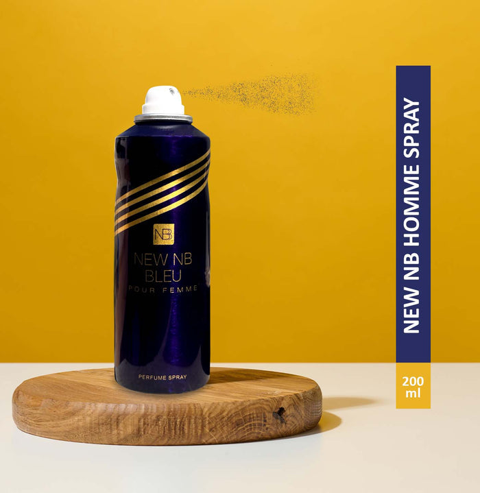 New NB Bleu Pour Femme Deo for Women 200ml + 200ml(Pack of Two)